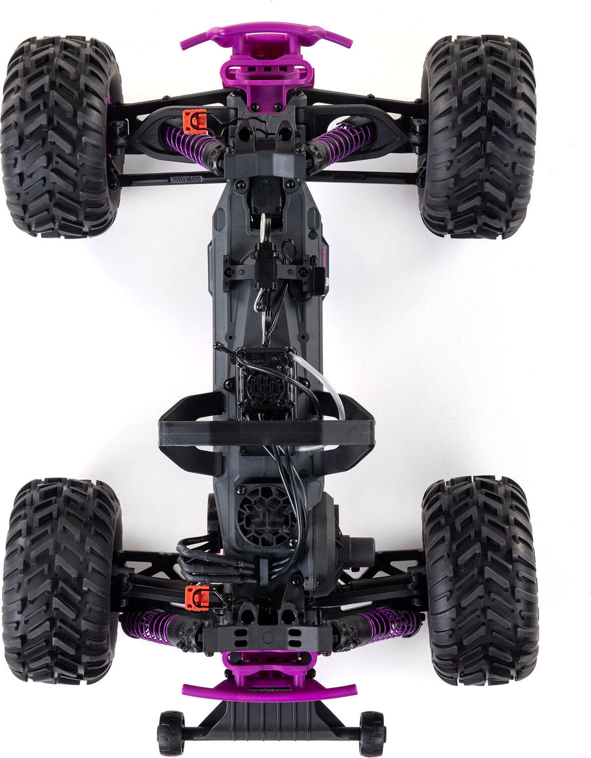 1/10 QUAKE 223S DSC 2WD RTR Brushless Monster Truck, Purple