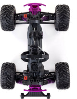 1/10 QUAKE 223S DSC 2WD RTR Brushless Monster Truck, Purple