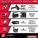1/10 QUAKE 223S DSC 2WD RTR Brushless Monster Truck, Purple