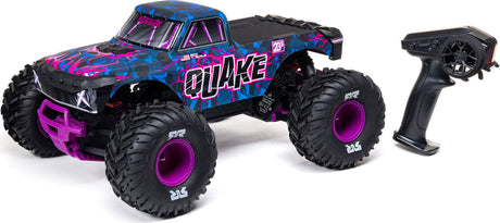 1/10 QUAKE 223S DSC 2WD RTR Brushless Monster Truck, Purple