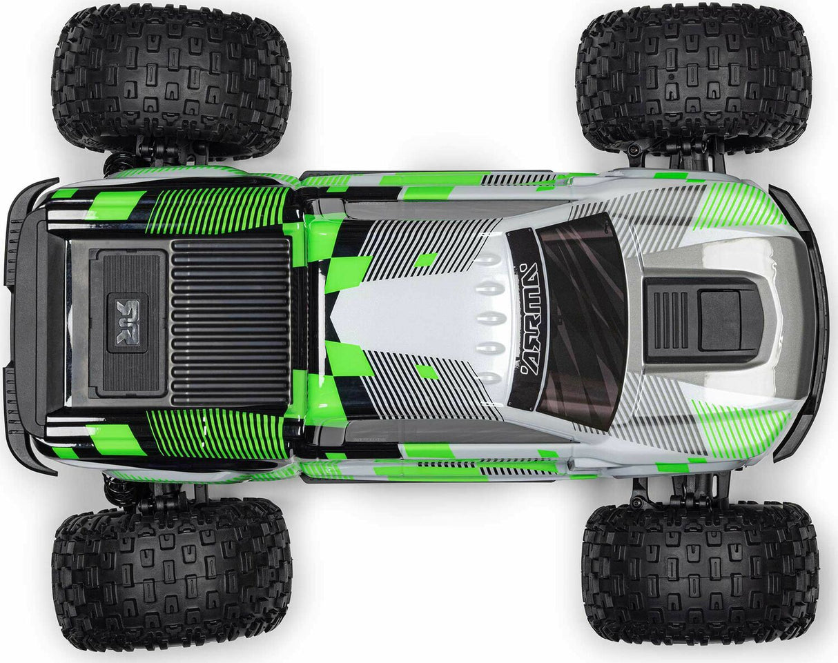 1/10 GRANITE MEGA 665 4X4 RTR Brushed Monster Truck, Green