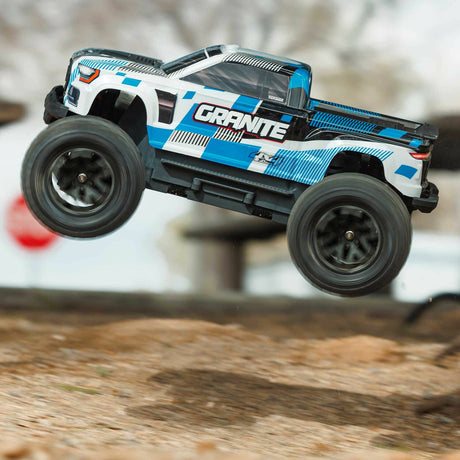 1/10 GRANITE MEGA 665 4X4 RTR Brushed Monster Truck, Blue