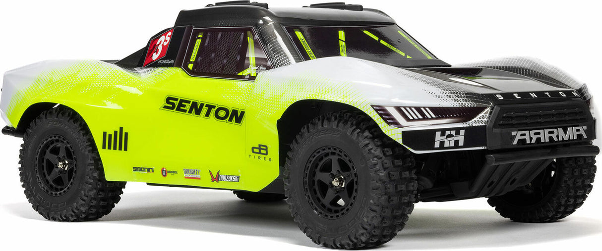 1/10 SENTON 223S BLX Brushless 4X4 Short Course Truck RTR with DSC, Yellow