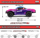1/10 SENTON 223S BLX Brushless 4X4 Short Course Truck RTR with DSC, Yellow