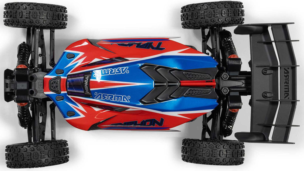 1/8 TYPHON 223S DSC 4X4 RTR Brushless Buggy, Red