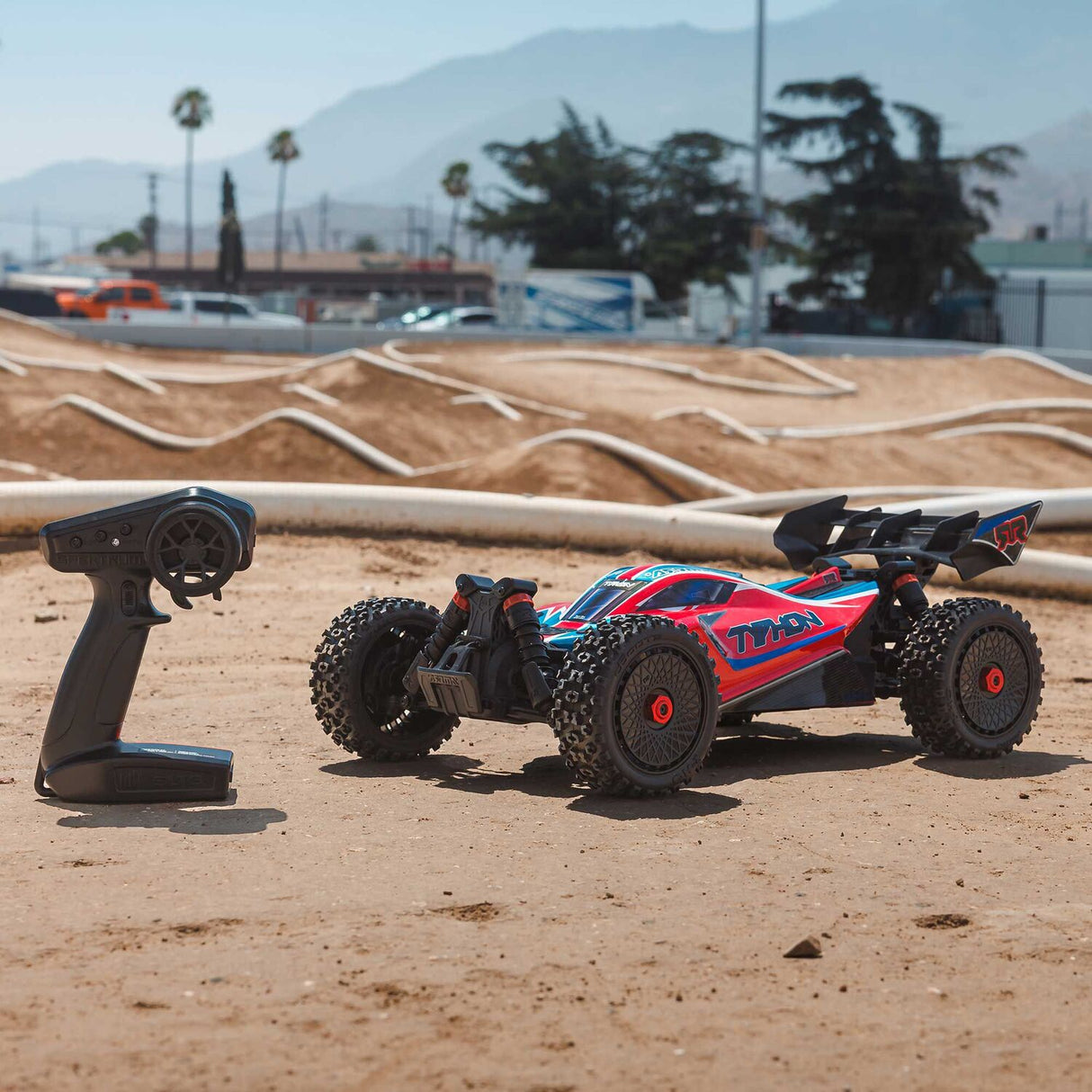 1/8 TYPHON 223S DSC 4X4 RTR Brushless Buggy, Red