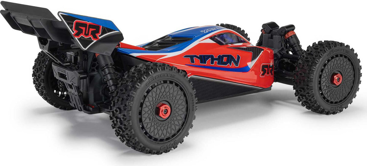 1/8 TYPHON 223S DSC 4X4 RTR Brushless Buggy, Red