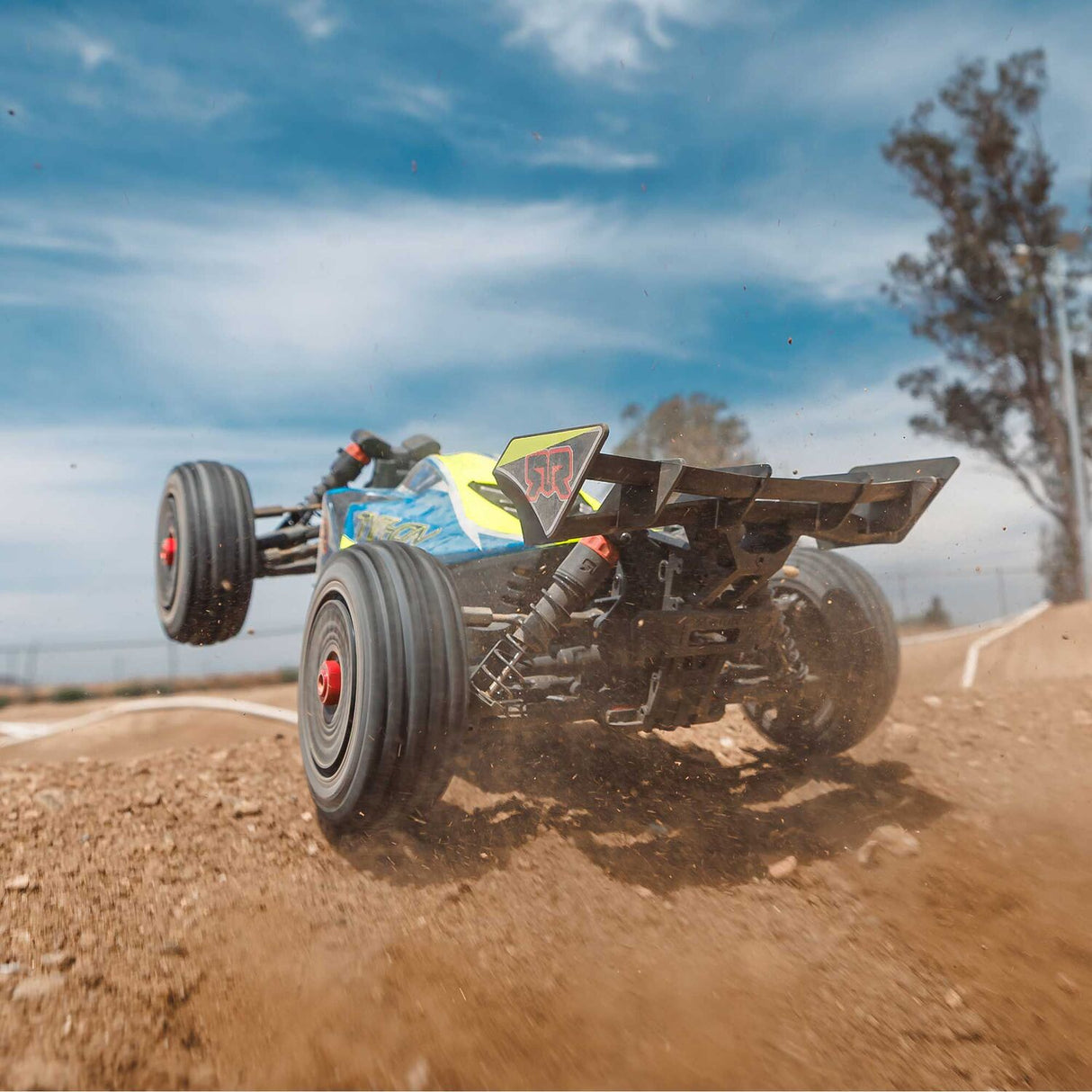 1/8 TYPHON 223S DSC 4X4 RTR Brushless Buggy, Blue