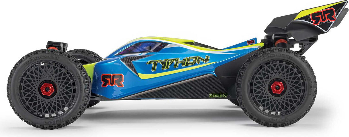 1/8 TYPHON 223S DSC 4X4 RTR Brushless Buggy, Blue