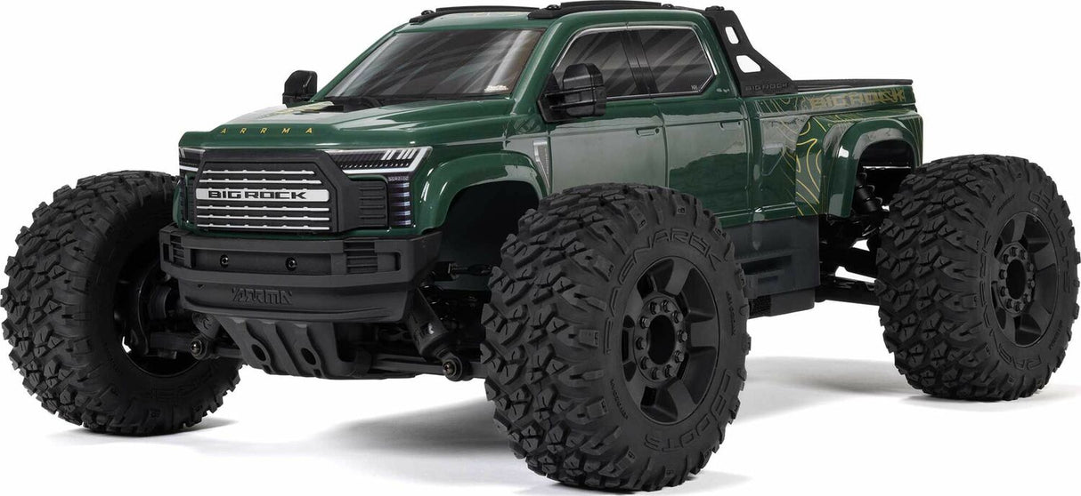 1/10 BIG ROCK 223S DSC 4X4 RTR Brushless Monster Truck, Green