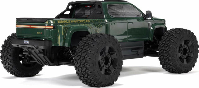 1/10 BIG ROCK 223S DSC 4X4 RTR Brushless Monster Truck, Green (Arrma)