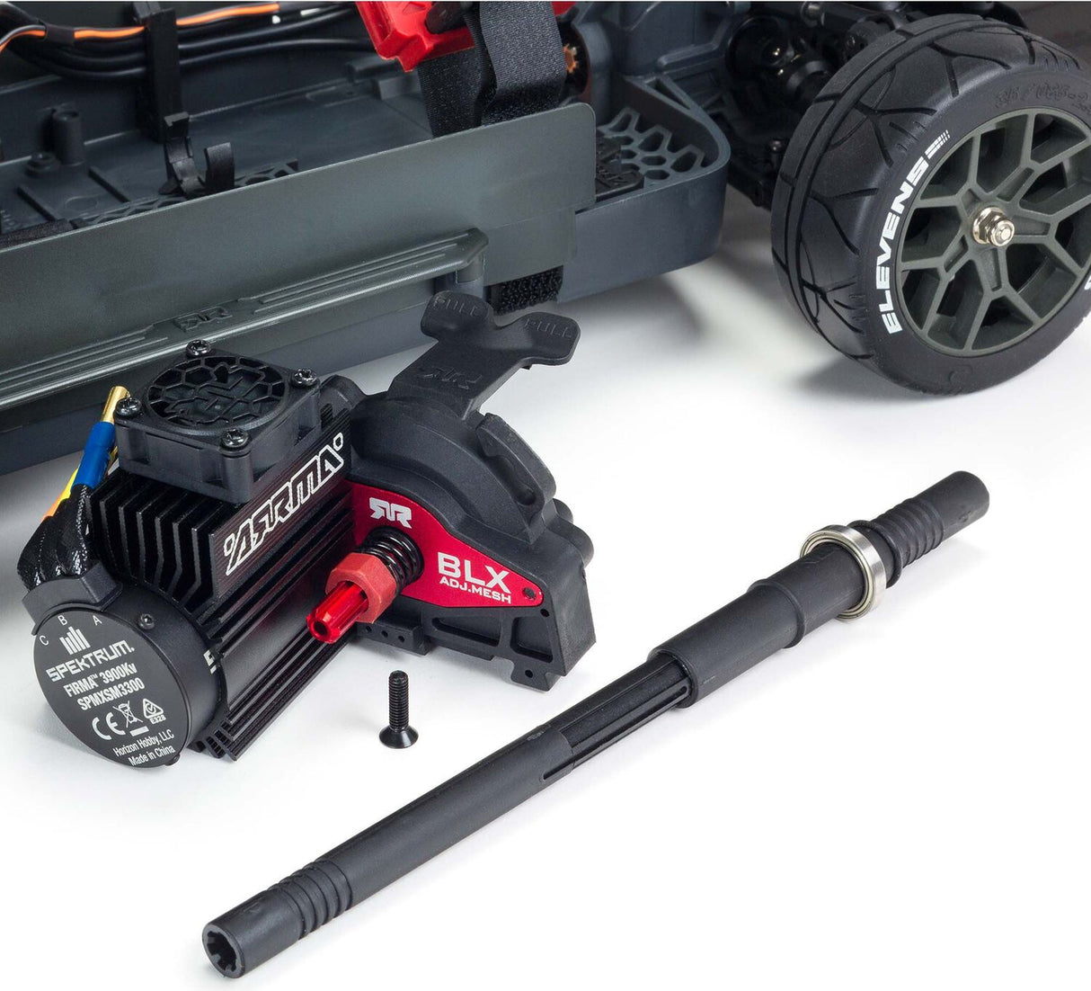 1/8 INFRACTION 3S 4X4 RTR Brushless All-Road Street Bash, Black/Gold