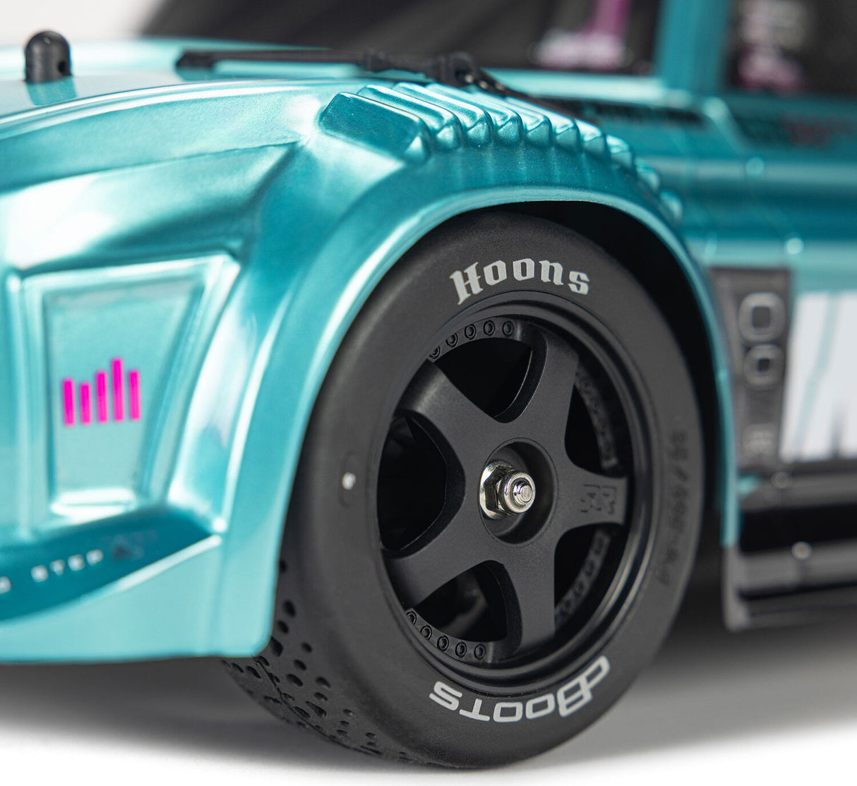 1/8 INFRACTION 223S DSC 4X4 RTR Brushless All-Road Street Bash Truck, Teal/Pink