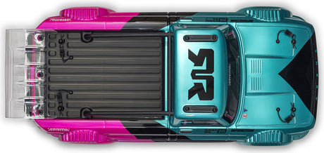 1/8 INFRACTION 223S DSC 4X4 RTR Brushless All-Road Street Bash Truck, Teal/Pink