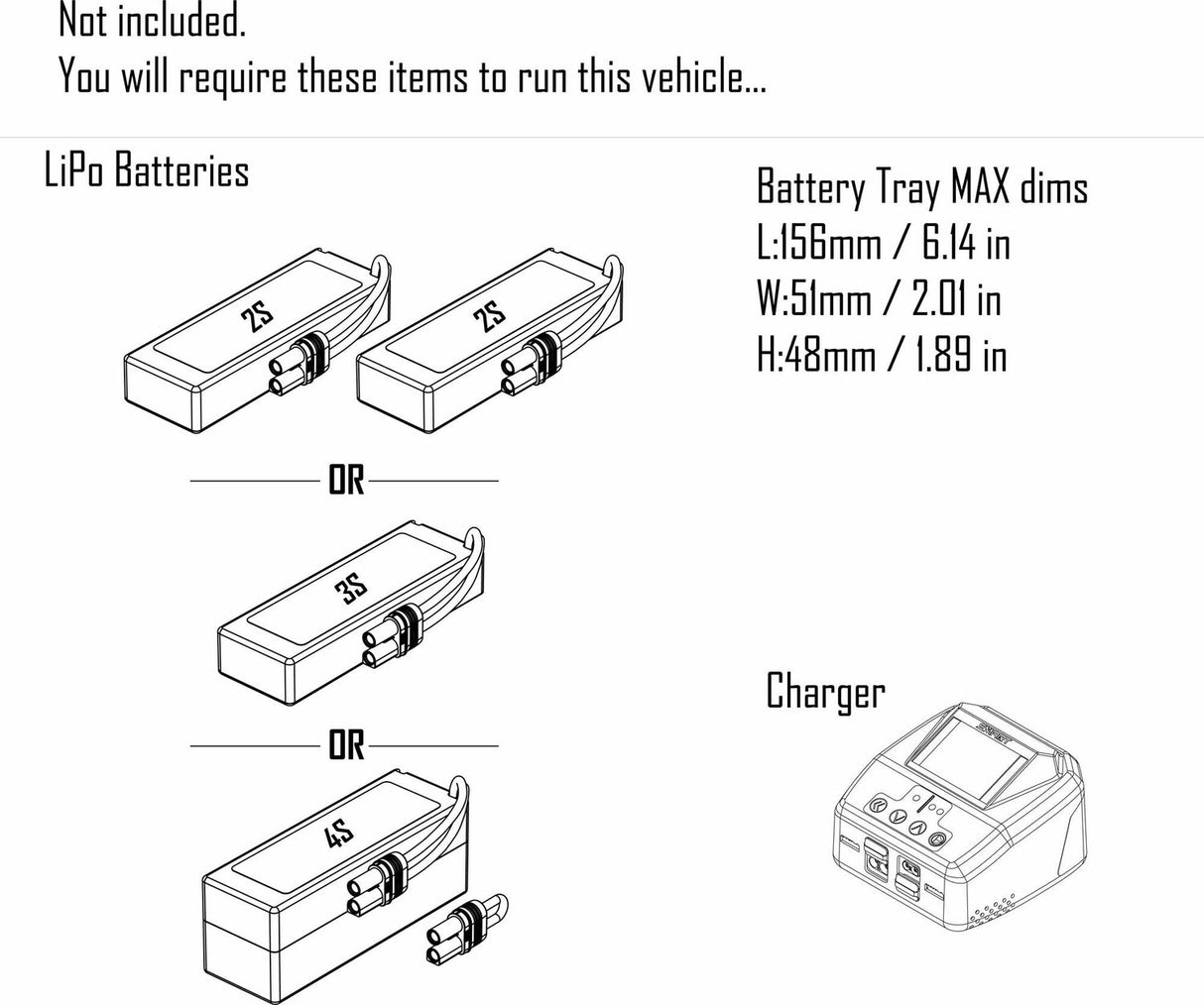 1/10 OUTCAST 4X4 4S V2 BLX Stunt Truck RTR, Red