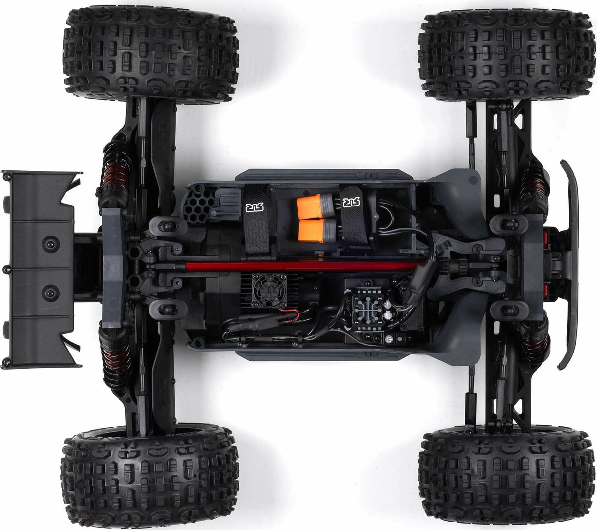 1/10 OUTCAST 4X4 4S V2 BLX Stunt Truck RTR, Red