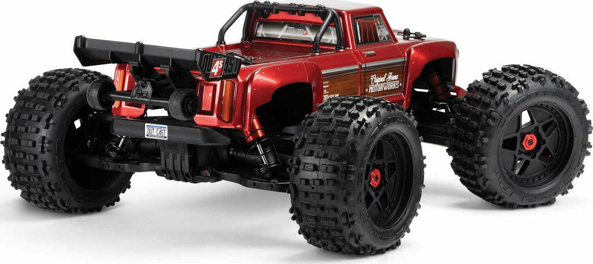 1/10 OUTCAST 4X4 4S V2 BLX Stunt Truck RTR, Red