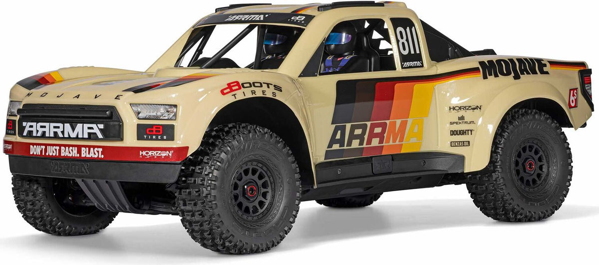 1/7 MOJAVE 6S 4X4 RTR Brushless Desert Truck, Beige