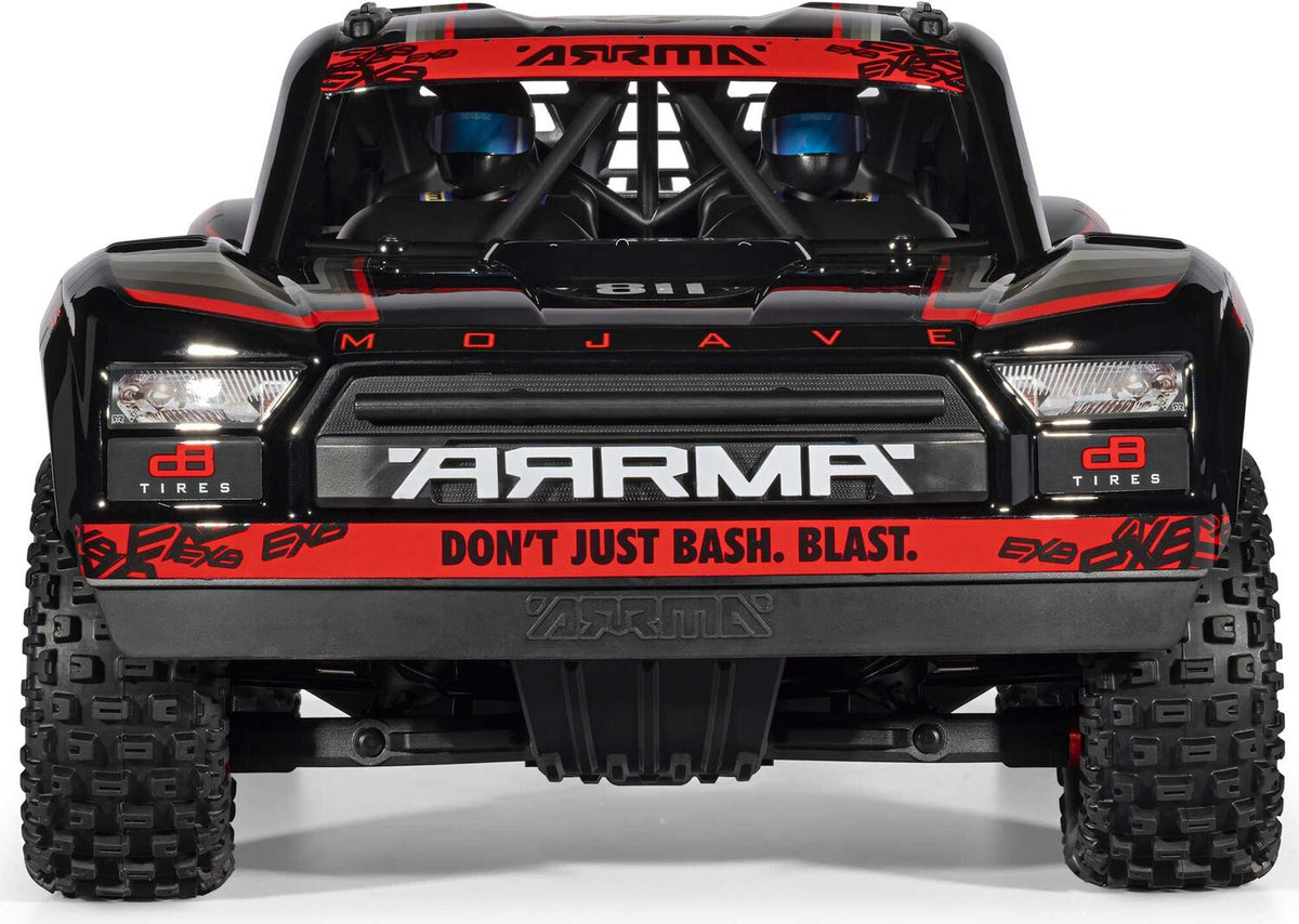 1/7 MOJAVE 6S EXB 4X4 RTR Brushless Desert Truck, Black