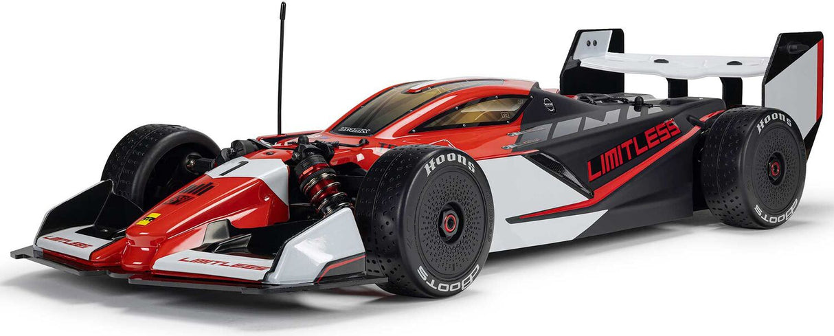 1/7 LIMITLESS 8S AVC 4X4 RTR Brushless Street Speed, Red/Black