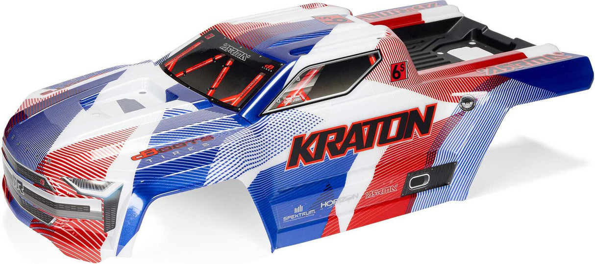 1/8 KRATON 4X4 6S BLX BRUSHLESS V6 SPEED TRUCK RTR (Blue/Red)