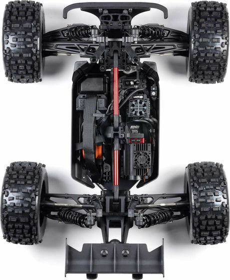 1/8 NOTORIOUS 6S 4X4 RTR Brushless Stunt Truck, Black
