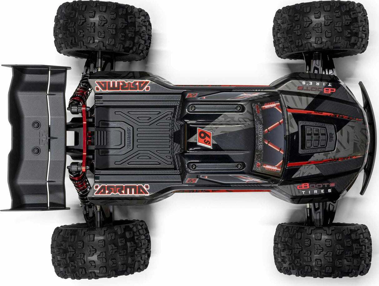 1/8 KRATON 6S EXB 4X4 RTR Brushless Speed Truck, BLACK