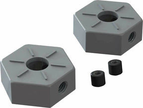 Wheel Hex Metal 14mm (2): BLX 3S