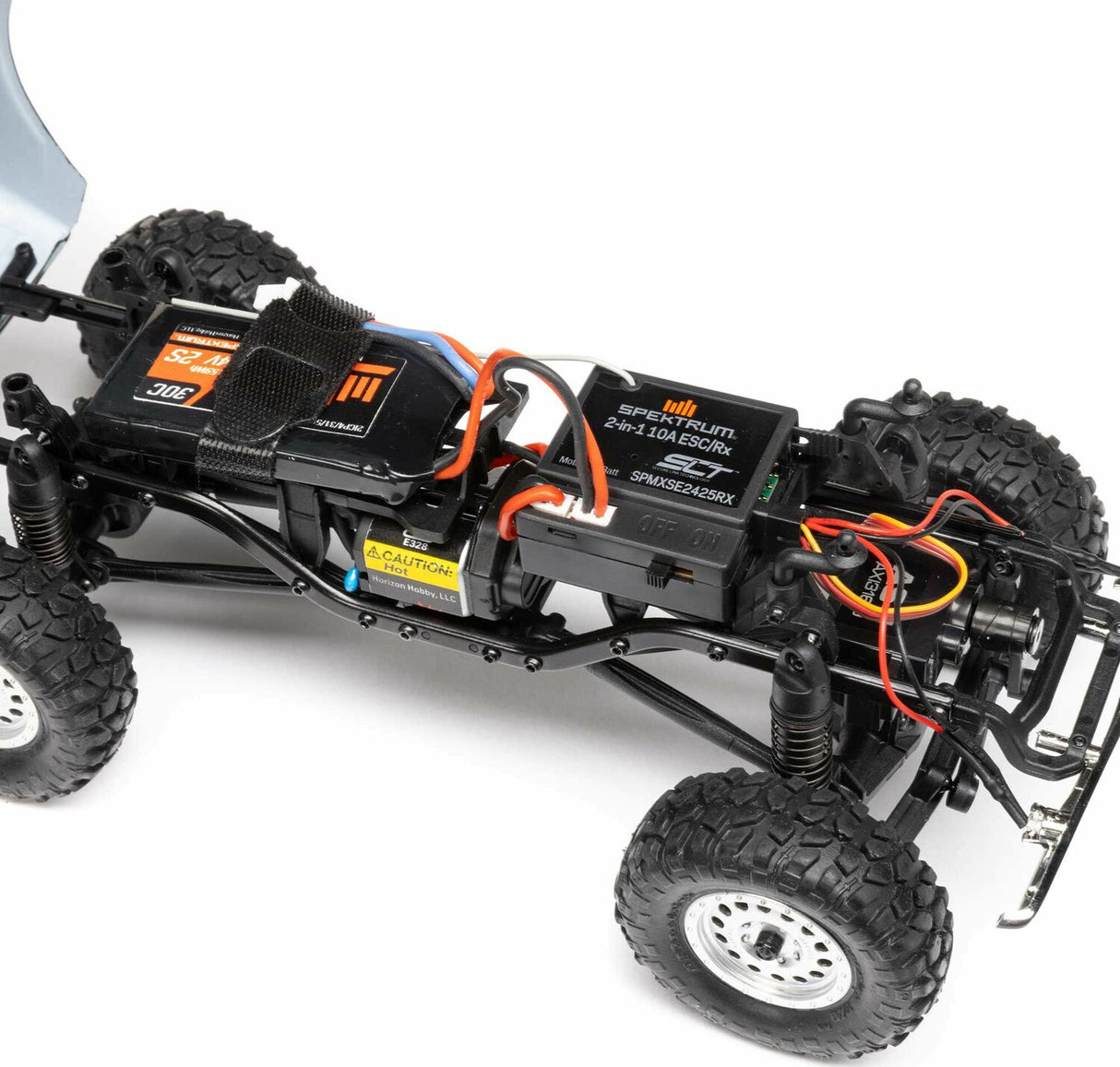 1/24 SCX24 1967 Chevrolet C10 4WD Brushed Truck RTR, Orange