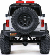 1/24 SCX24 Ford Bronco 4X4 RTR Brushed Rock Crawler (Battery & Charger Included), White