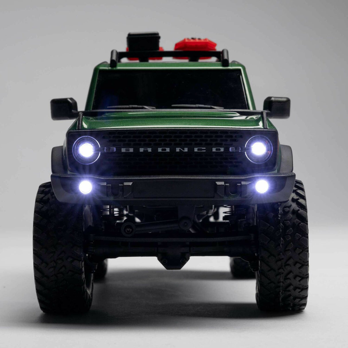 1/24 SCX24 Ford Bronco 4X4 RTR Brushed Rock Crawler (Battery & Charger Included), Green