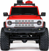 1/24 SCX24 Ford Bronco Heritage Edition 4X4 RTR Brushed Rock Crawler (Battery & Charger Included), Red