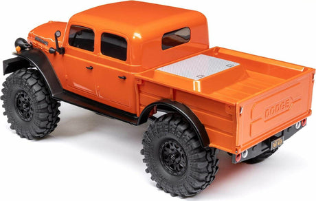 1/24 SCX24 Dodge Power Wagon 4WD Rock Crawler Brushed RTR, Orange