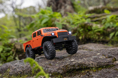 1/24 SCX24 Dodge Power Wagon 4WD Rock Crawler Brushed RTR, Orange