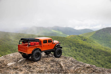 1/24 SCX24 Dodge Power Wagon 4WD Rock Crawler Brushed RTR, Orange