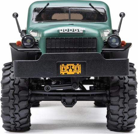 1/24 SCX24 Dodge Power Wagon 4WD Rock Crawler Brushed RTR, Green