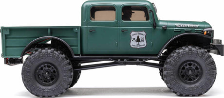1/24 SCX24 Dodge Power Wagon 4WD Rock Crawler Brushed RTR, Green
