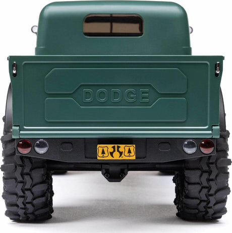 1/24 SCX24 Dodge Power Wagon 4WD Rock Crawler Brushed RTR, Green