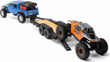 1/24 SCX24 Flat Bed Vehicle Trailer