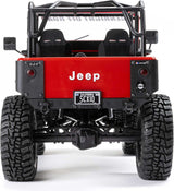 1/10 SCX10 III Jeep CJ-7 4X4 RTR Brushed Rock Crawler, Red