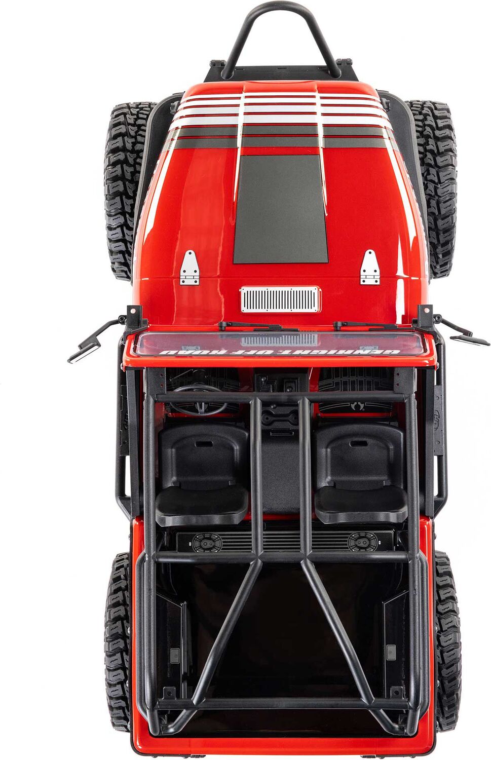 1/10 SCX10 III Jeep CJ-7 4X4 RTR Brushed Rock Crawler, Red