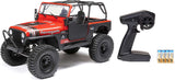 1/10 SCX10 III Jeep CJ-7 4X4 RTR Brushed Rock Crawler, Red