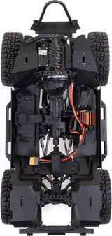 1/10 SCX10 III Jeep CJ-7 4X4 RTR Brushed Rock Crawler, Red