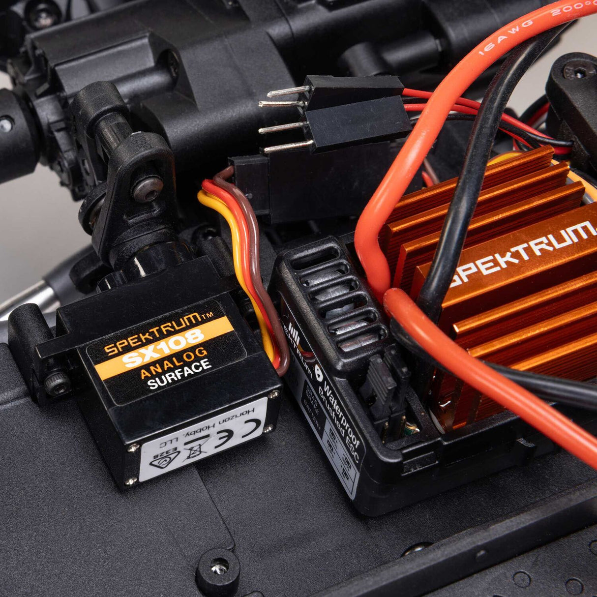 1/10 SCX10 III Jeep CJ-7 4X4 RTR Brushed Rock Crawler, Red