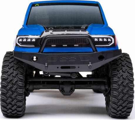 1/24 SCX24 Base Camp 4WD Rock Crawler Brushed RTR with Battery & Charger, Blue