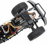 1/24 SCX24 Base Camp 4WD Rock Crawler Brushed RTR with Battery & Charger, Blue