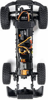 1/24 SCX24 Base Camp 4WD Rock Crawler Brushed RTR with Battery & Charger, Blue