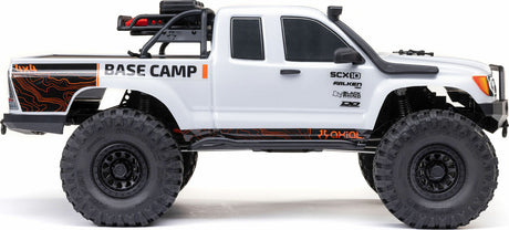 1/10 SCX10 III Base Camp 4X4 Rock Crawler Brushed RTR, White