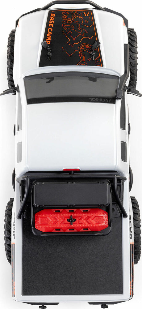 1/10 SCX10 III Base Camp 4X4 Rock Crawler Brushed RTR, White