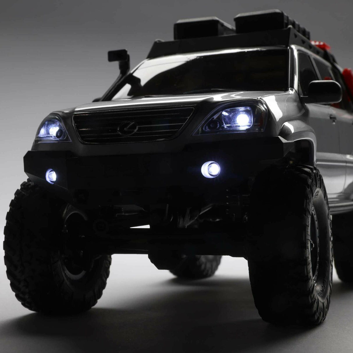 1/24 SCX24 Lexus GX 470 4X4 Rock Crawler RTR, Silver